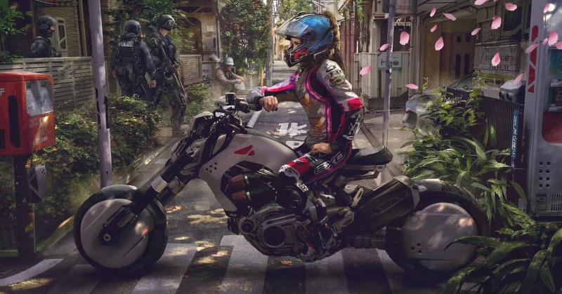 Eddie Mendoza, digital art, 720P, women, futuristic, science fiction