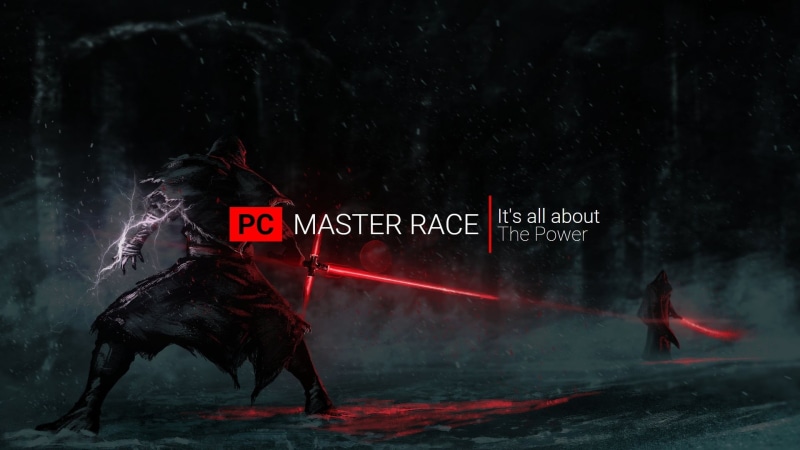 motion, people, 1080P, pc, Master Race, outdoors, red, smoke - physical structure, group of people, night, PC gaming, full length, sign, illuminated