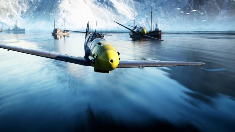 video games, Bf109, 1080P, PC gaming, World War II, Battlefield, airplane, BFV, Battlefield V