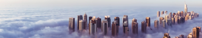 top, day, architecture, sky, Dubai, building exterior, travel, purple, outdoors, 5K, Middle East, Emirates, no people, skyscraper, urban skyline, office building exterior