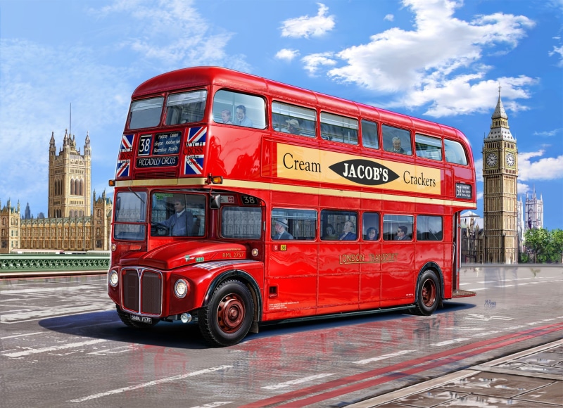 mode of Transport, europe, motor vehicle, uK, red, nature, cultures, day, tour Bus, tourist, sky, bus, Michal Reinis, people, built structure, transportation
