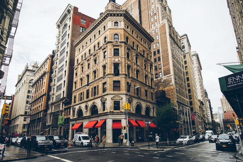 famous Place, travel, land vehicle, editorial, new York State, urban Scene, cityscape, city street, sky, New York City, road, city Life, traffic, travel Destinations