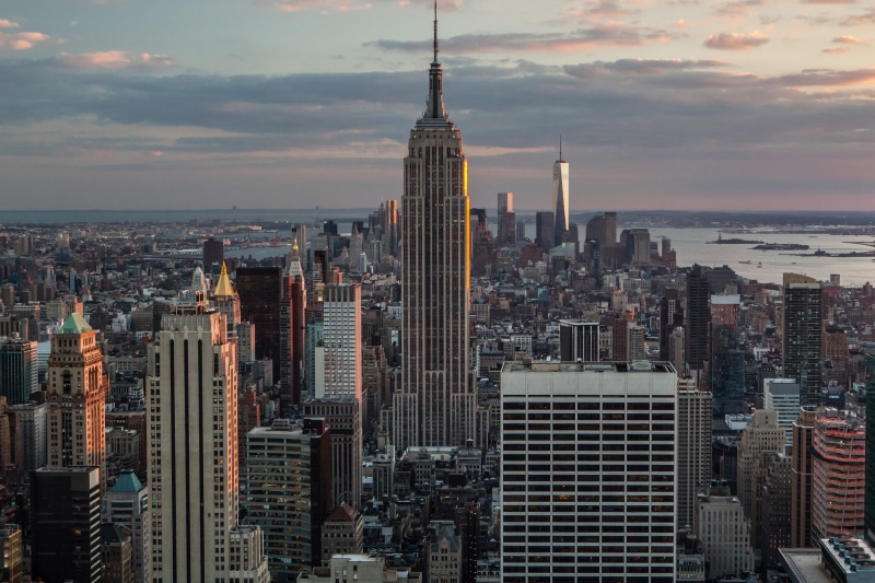top, tall - high, new, rock, new York State, uSA, Cityscape, manhattan, empire, residential district, captured, center, travel, skyscraper, office building exterior