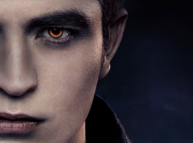 women, body part, film, the twilight saga, edward, Twilight, vampire, one person, eye, movie, indoors, collins, human eye, spooky, breaking, 2K, black background