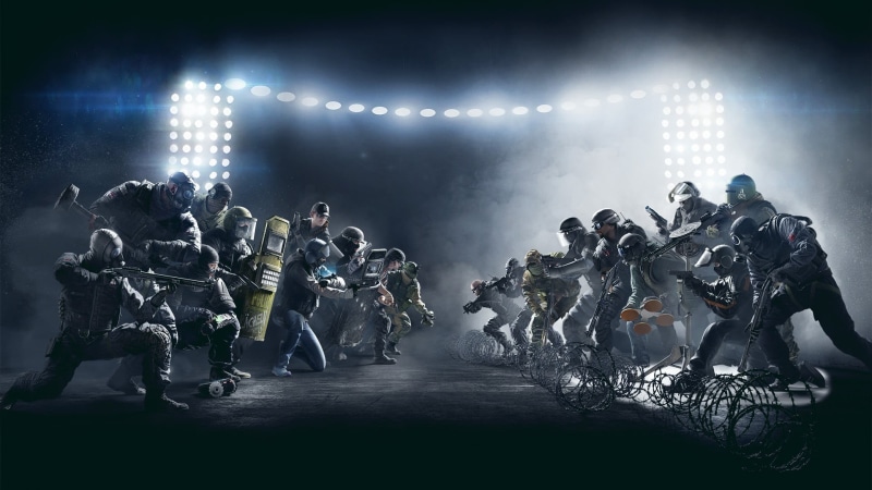 lighting equipment, stage, arts culture and entertainment, Rainbow Six: Siege, game, adult, 1080P, artist, musician, smoke - physical structure, real people