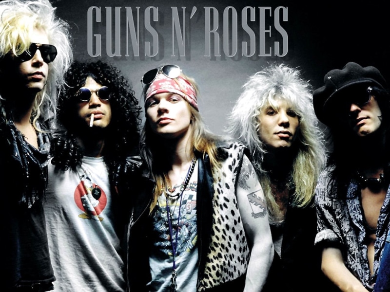 text, women, american, hairstyle, young adult, guns n roses, arts culture and entertainment, hard rock, 720P, young men, music band, clothing