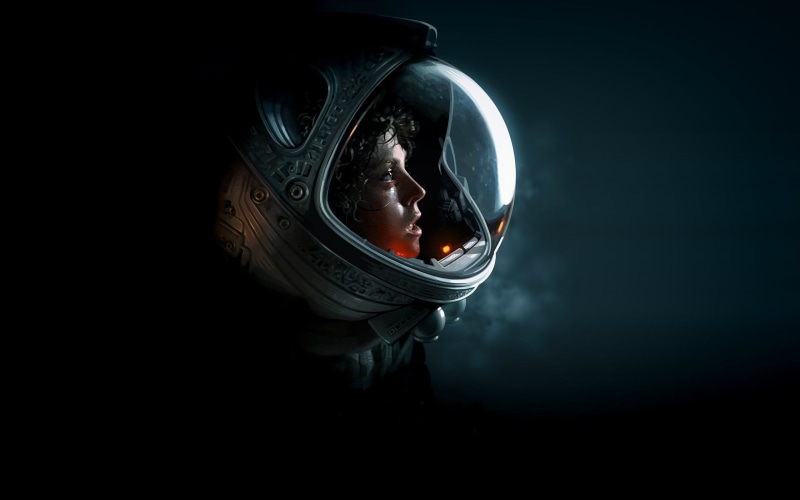 Alien (movie), space suit, 2K, Sigourney Weaver, Ellen Ripley, science fiction, artwork