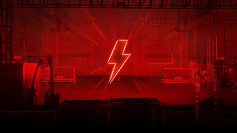 music, 1080P, guitar, rock bands, concerts, stage shots, acdc, rock music, pwr up, red, power up