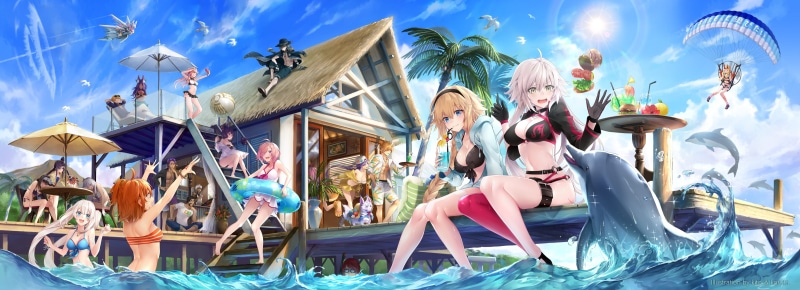Fate Series, Jeanne dArc (Fate), Gudako, Fate/Grand Order, Jeanne (Alter) (Fate/Grand Order), Mashu Kyrielight, 4K