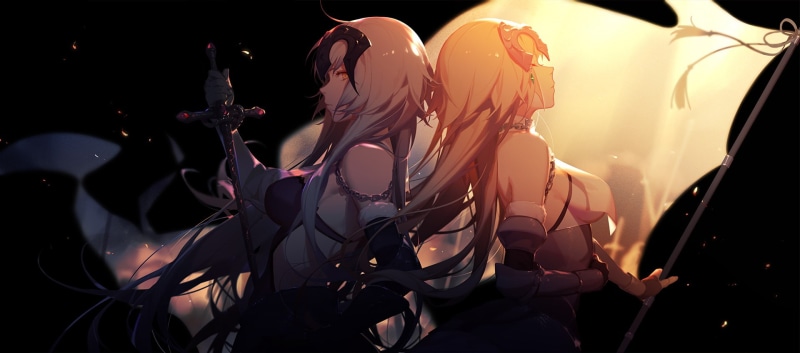Blonde, Long Hair, Yellow Eyes, Weapon, 1080P, Chain, Fate/Grand Order, Avenger (Fate/Grand Order), Fate Series, White Hair, Ruler (Fate/Grand Order)