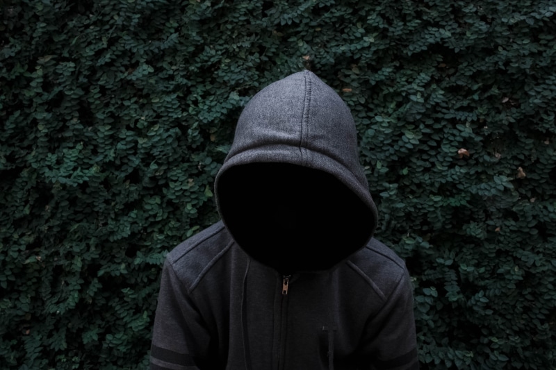 grey clothing, faceless, mask, landscape, 5K, leaves, hoods