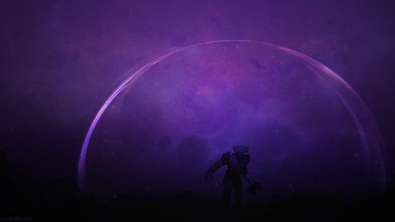 rear view, nature, purple, full length, adult, technology, adventure, astronomy, night, outdoors, beauty in nature, shape, looking, standing, sky, space