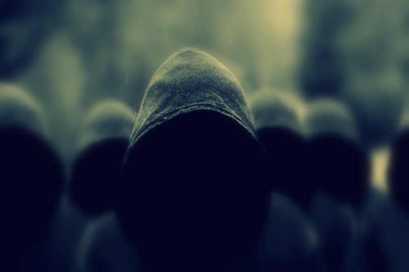 faceless, dark, hoods, people, black, cape, 480P