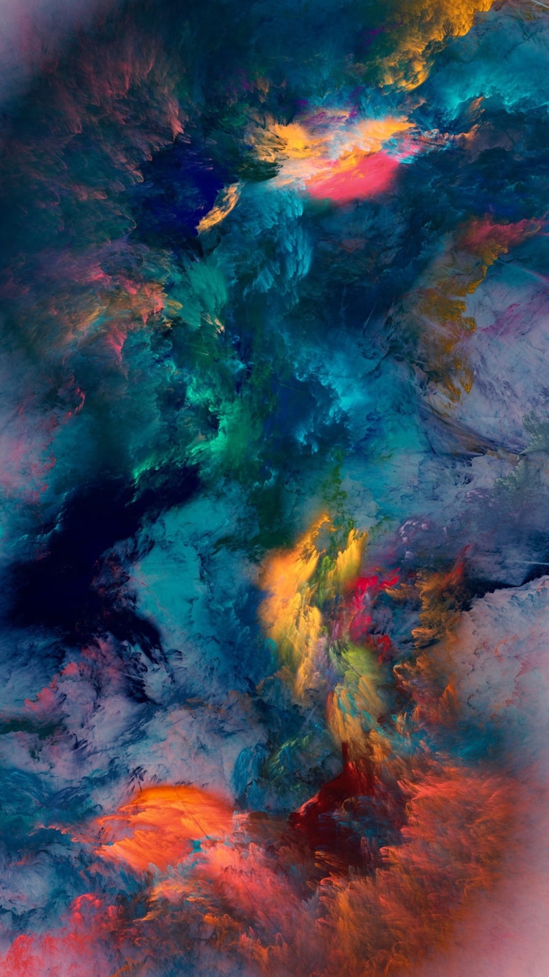 1080P, abstract, phone
