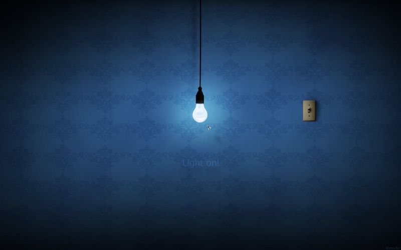 snowing, pattern, lights, Fly, indoors, dusk, bulb, nature, copy space, night, digital art, blue, 720P, hanging, light - natural phenomenon