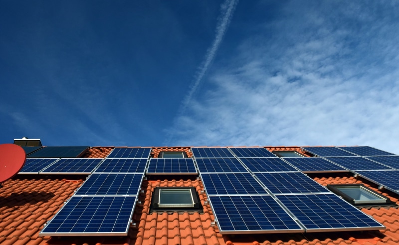 solar system, power supply, sun, environmental issues, solar panel, finance, house roof, home, renewable energy, energy, roof, solar cells, sky, alternative energy