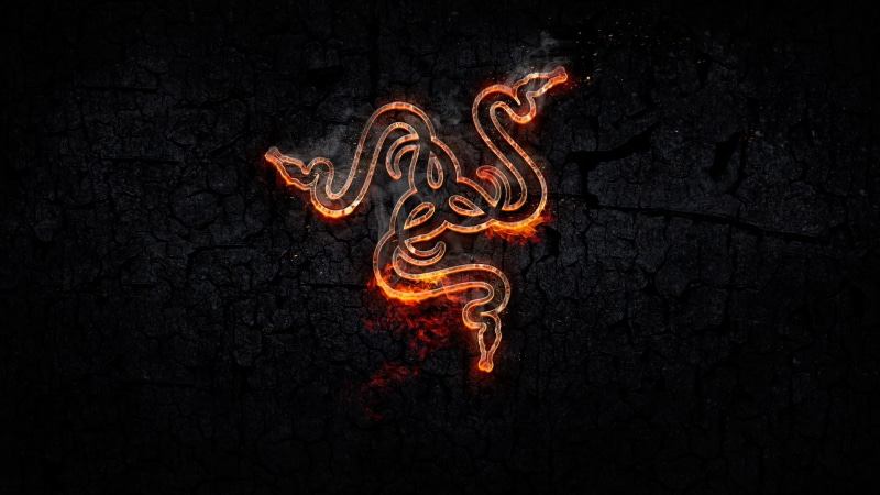 Razer Inc., Razer, orange, Gaming Series, snake, 1080P, logo