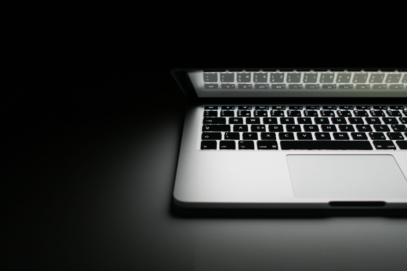 wireless technology, macbook, black and white, computers, communication, technology, studio shot, room for text, portable information device, MacBook Pro