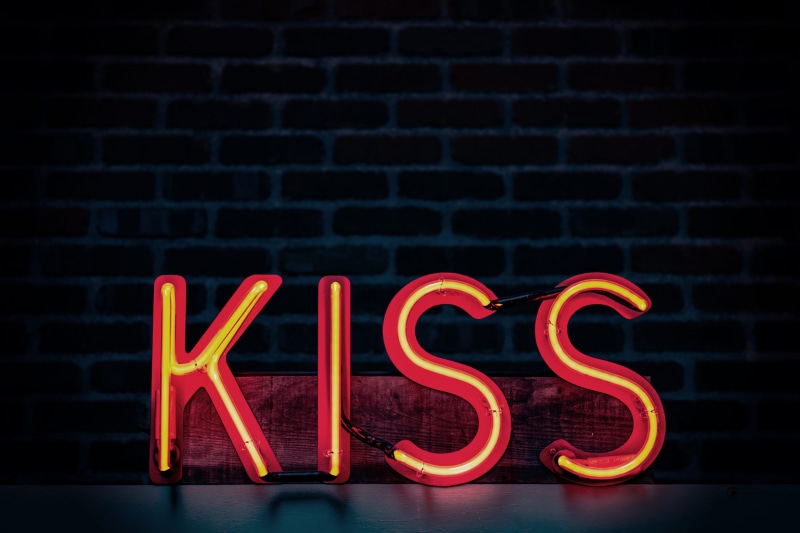 light, brick, orange, neon colored, neon, nightlife, wall - building feature, black background, dark, indoors, illuminated, design, interior, glowing, lighting equipment
