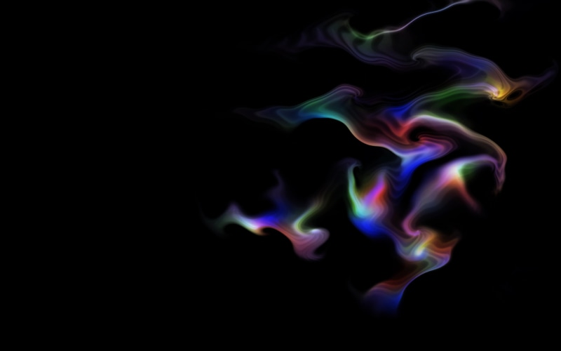 black, background, purple, artwork, smoke, 2K, black background, cool, white, neon, blue, painting, yellow, colorful