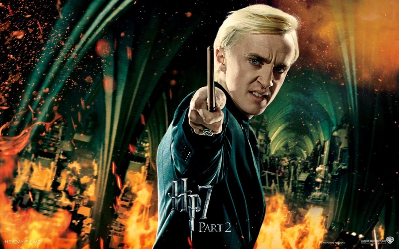 art, draco, posters, malfoy, hd, harry, hallows, 1080P, potter, movies, Harry Potter, tom, movie, hogwar, magic, deathly, entertainment, felton