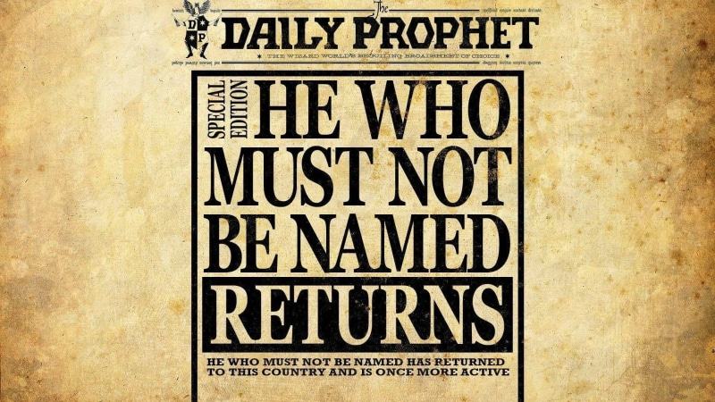  1080P, daily, prophet, special, edition, Newspaper, Harry Potter