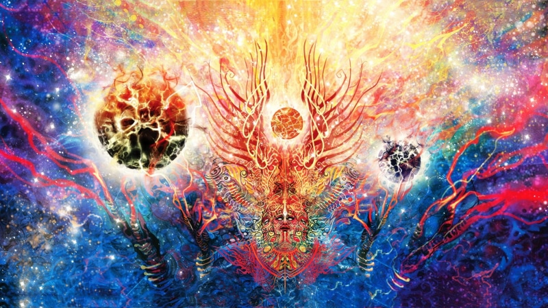 design, technology, multi colored, backgrounds, 720P, full frame, psychedelic, red, illuminated, pattern, colorful, science, biology, digital composite