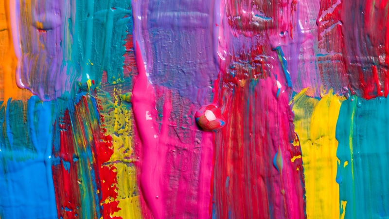 colorful, colors, 5K, multicolor, abstract art, painting