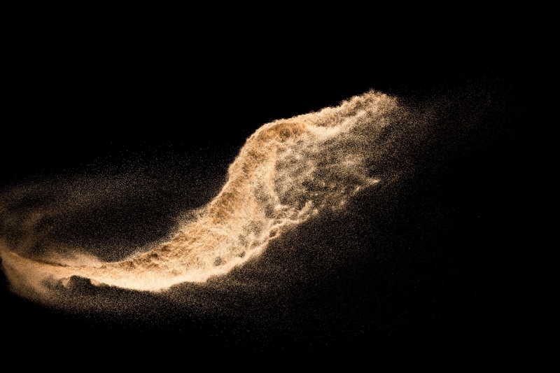 sea, vitality, background, black, blast, flare, close-up, sand, copy space, texture, abstract, dust, isolated, speed, no people, black background, tornado