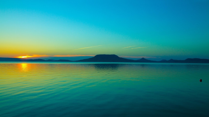 sunrise, calm, morning, sky, cool, atmosphere, colors, horizon, reflection, water, ocean, dawn, shore, 4K, sea