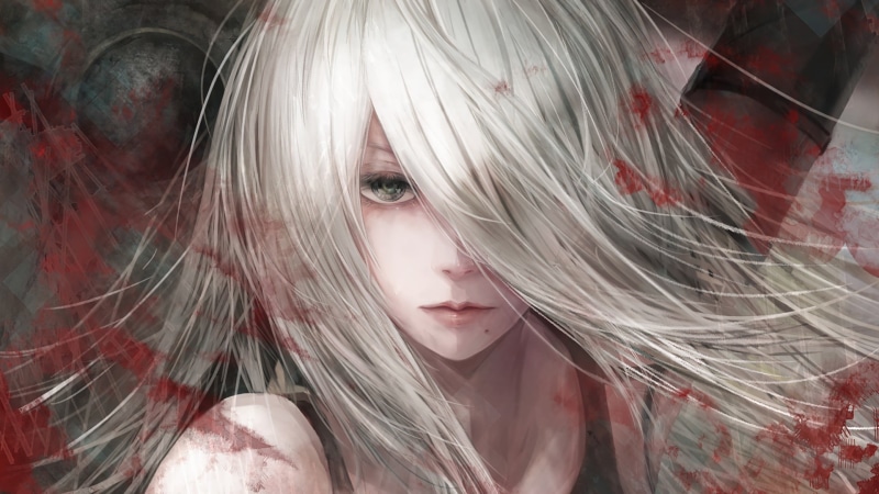 video games, contemplation, close-up, young adult, indoors, beautiful woman, one person, portrait, long hair, looking at camera, beauty, hairstyle, real people