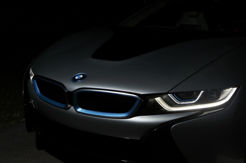 silver, car, bmw i8, bmw, 5K