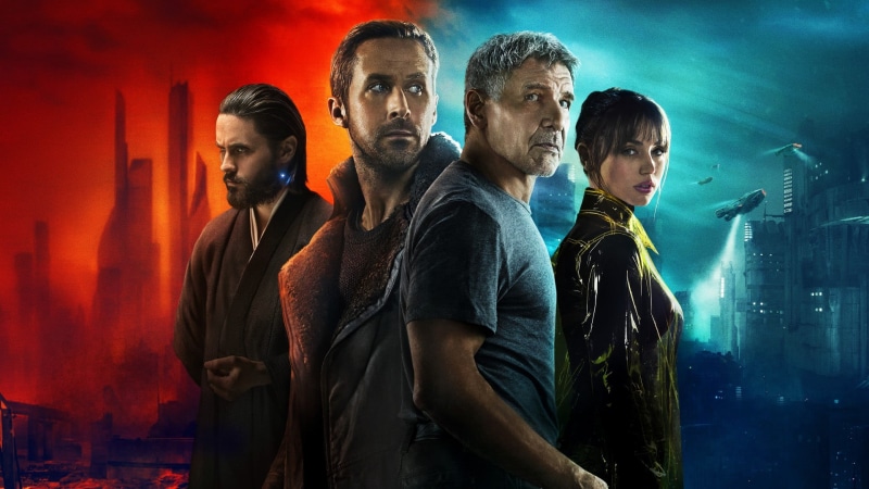 young women, nightclub, group of people, movie, night, people, Rick Deckard, Niander Wallace, indoors, Blade Runner 2049, 1080P, Blade Runner, Jared Leto