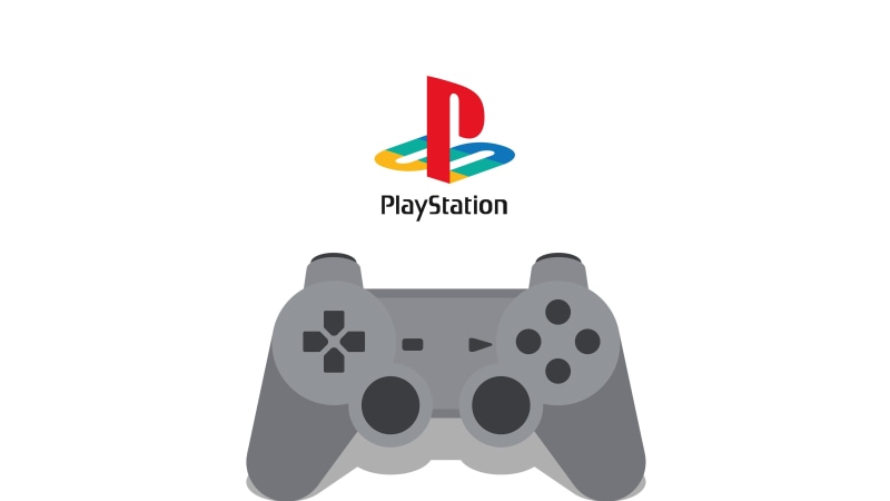 western script, no people, close-up, paper, video games, design, copy space, emotion, creativity, 4K, PlayStation, indoors, marketing, controllers, shape