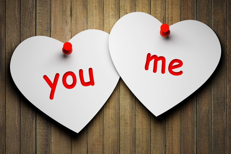 paper, love, you, heart, 4K