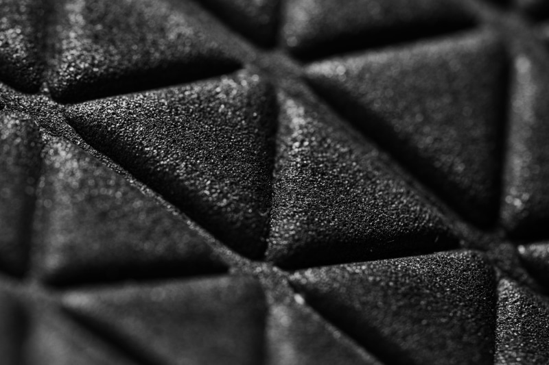 day, 3D, black and white, shiny, bw, no people, textured, macro, Black, shape, Pattern, d, creativity, large group of objects, all black, close-up, Triangle