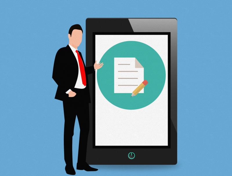 display, subscribe, contact, author, communication, corporate business, pad of paper, business person, note, 1080P, standing, ring binder, phone, computer monitor