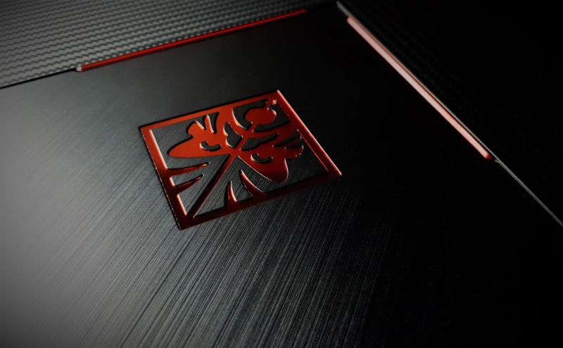 Logo, 4K, hp, Hardware, Computers, Laptop, blackandwhite, omen, Notebook, Technology, Design