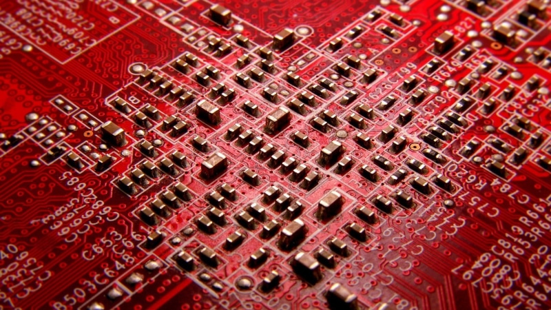 PCB, resistor, pattern, communication, full frame, backgrounds, technology, hardware, number, 1080P, industry, no people, motherboard, black, indoors
