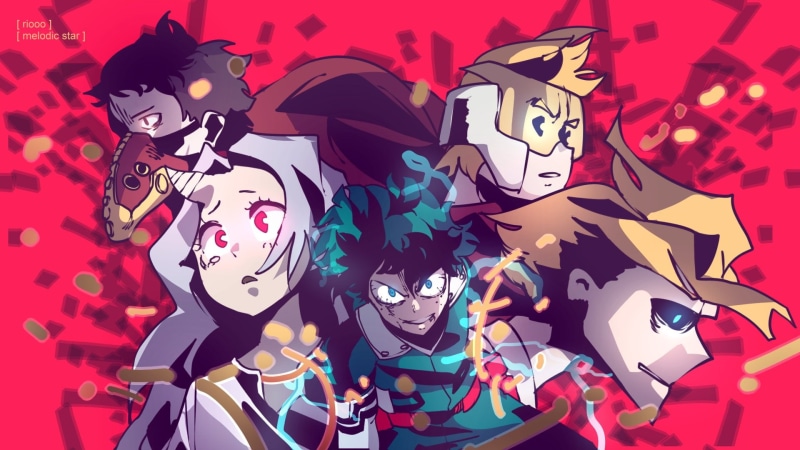 Eri (My Hero Academia), Anime, Boku no Hero Academia, Toshinori Yagi, My Hero Academia, Mirio Togata, Izuku Midoriya, Kai Chisaki, All Might, 1080P, Overhaul