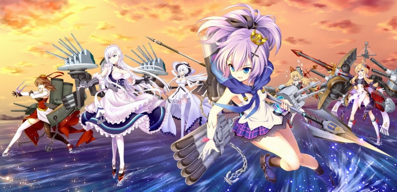 Queen Elizabeth (Azur Lane), Exeter (Azur Lane), Illustrious (Azur Lane), Anime, Belfast (Azur Lane), Azur Lane, Javelin (Azur Lane), Warspite (Azur Lane)