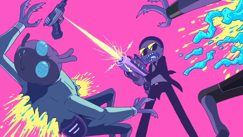8K, Run the Jewels, vector graphics, Rick and Morty