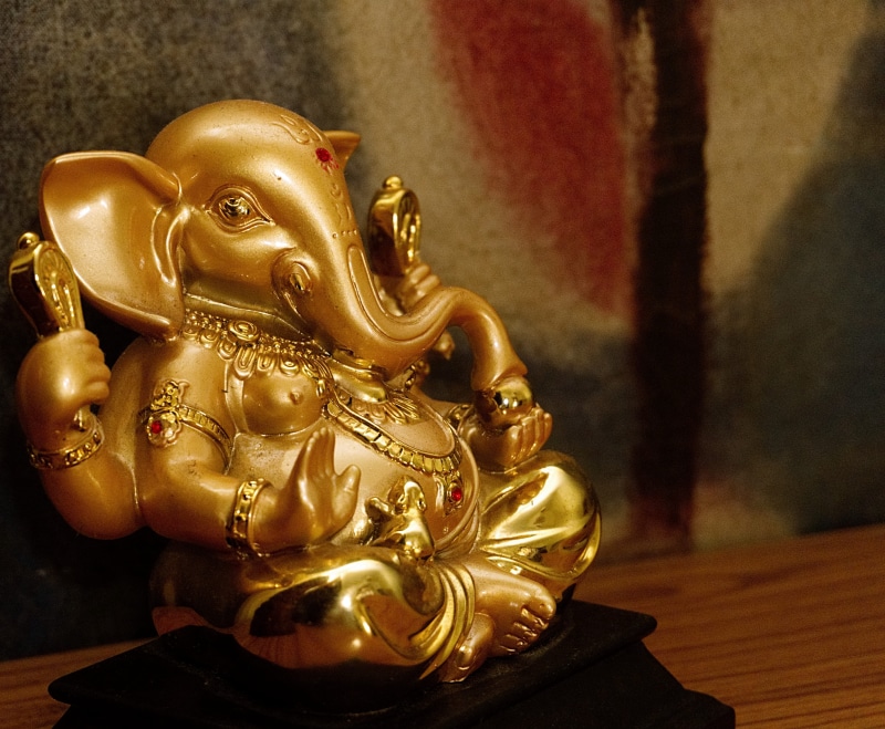 spirituality, photography, vinayaka, religious, ganapathi, selective, focus on foreground, traditional, built structure, ganapathy, place of worship, god