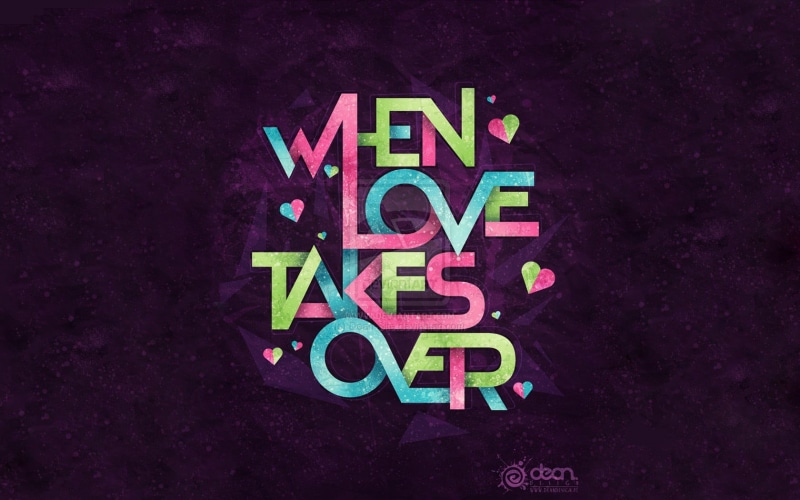 720P, day, purple, multi colored, typography, love, western script, purple background, outdoors, capital letter, communication, sign, high angle view