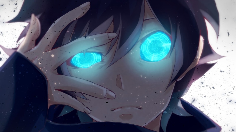 watch, kekkai sensen, leonardo watch, finger, looking, boy, kekkai, anime boy, 1080P, sensen, leonardo, anime, looking through finger