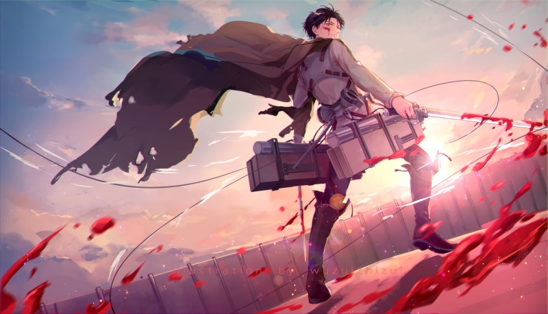 Attack On Titan, 1080P, Anime, Levi Ackerman