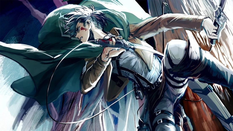 1080P, Attack On Titan, Levi Ackerman, Anime