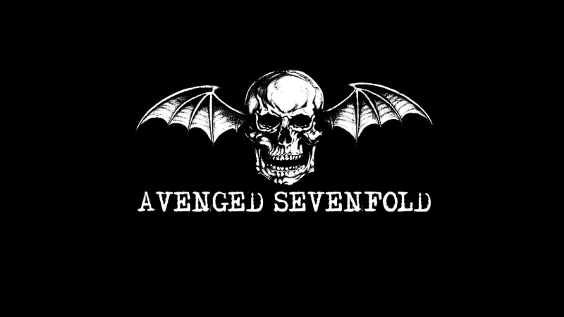 indoors, no people, horror, avenged sevenfold, spooky, rock, bone, fear, night, hard rock, human skeleton, 1080P, black background, a7x, avenged, representation