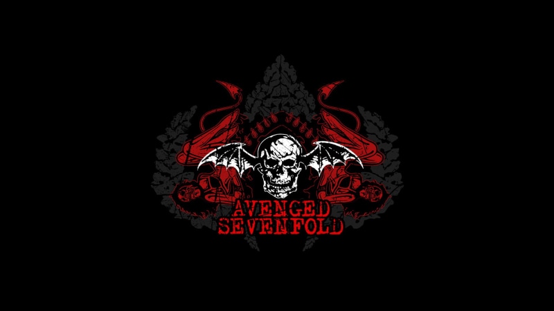 no people, sevenfold, hard rock, copy space, avenged, tattoo, red, design, symbol, sign, illuminated, label, holiday, insignia, illustration, shape, studio shot