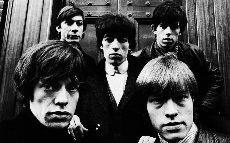 music, rock, white, black, bands, 1080P, rolling, stones